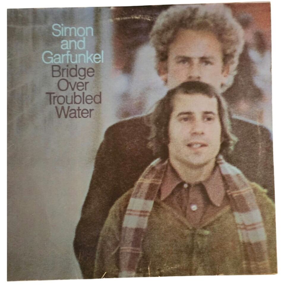 Simon and Garfunkel Vinyl Bridge Over Troubled Water"
